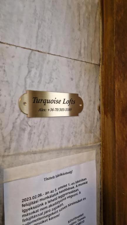 Turquoise Lofts Aparthotel Будапеща Екстериор снимка